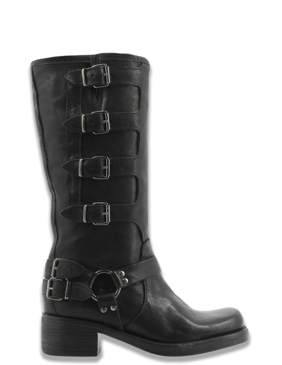 kharisma Bottes Femme Austin Cuir Noir