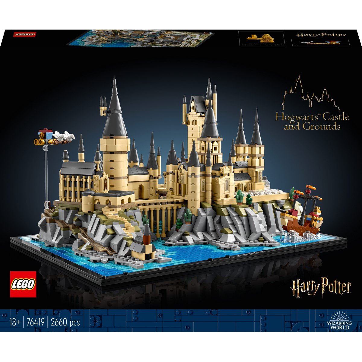 Château et domaine de Poudlard Lego Harry Potter 76419