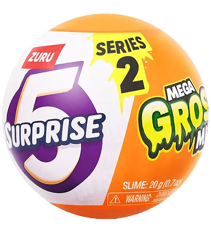 5 Surprise Ball m. Überraschungsserie 2 - Mega Gross Minis