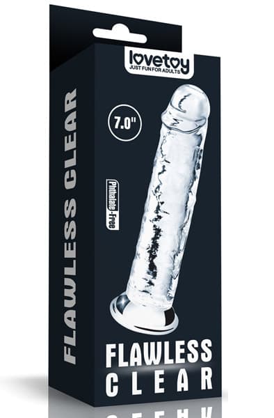 Flawless Clear Dildo 18 cm Dildo