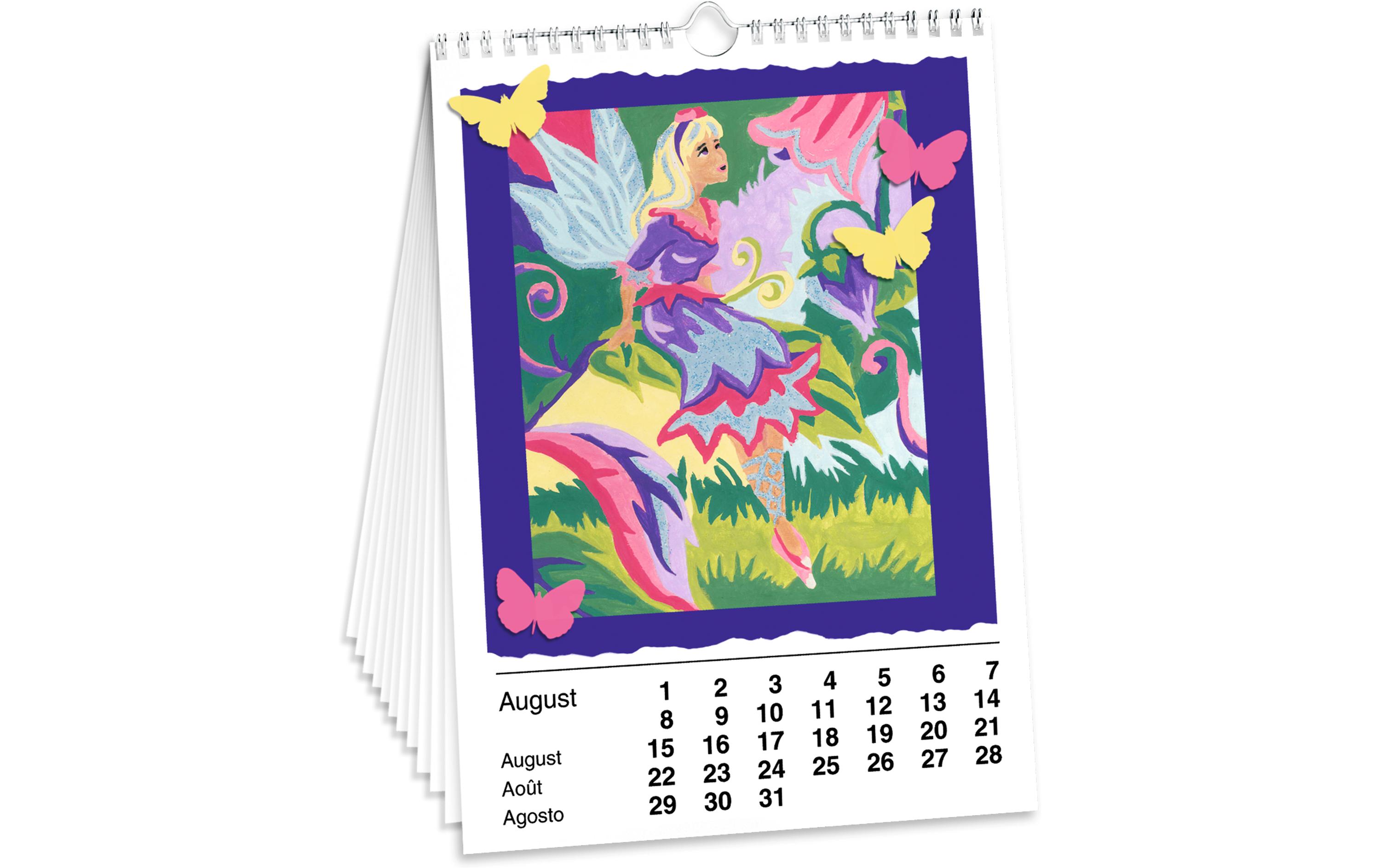 Zeichenkalender A4Dauerkalender