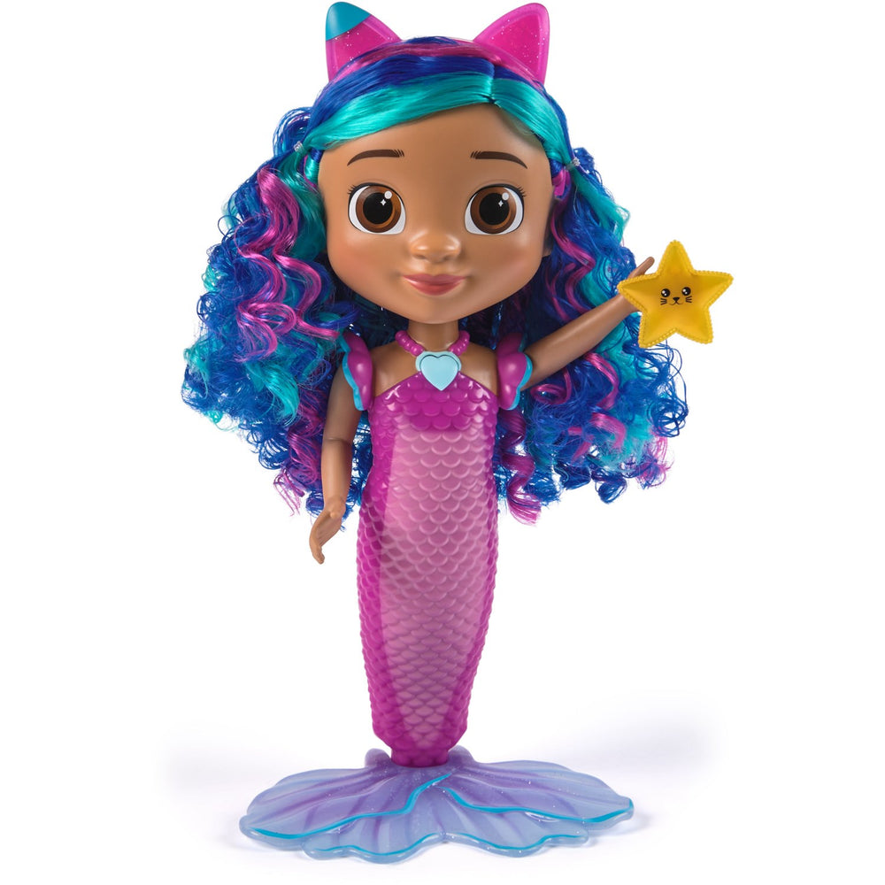 Køb Gabby's Dollhouse Film Syng & Shine Havfrue Gabby 36 Cm