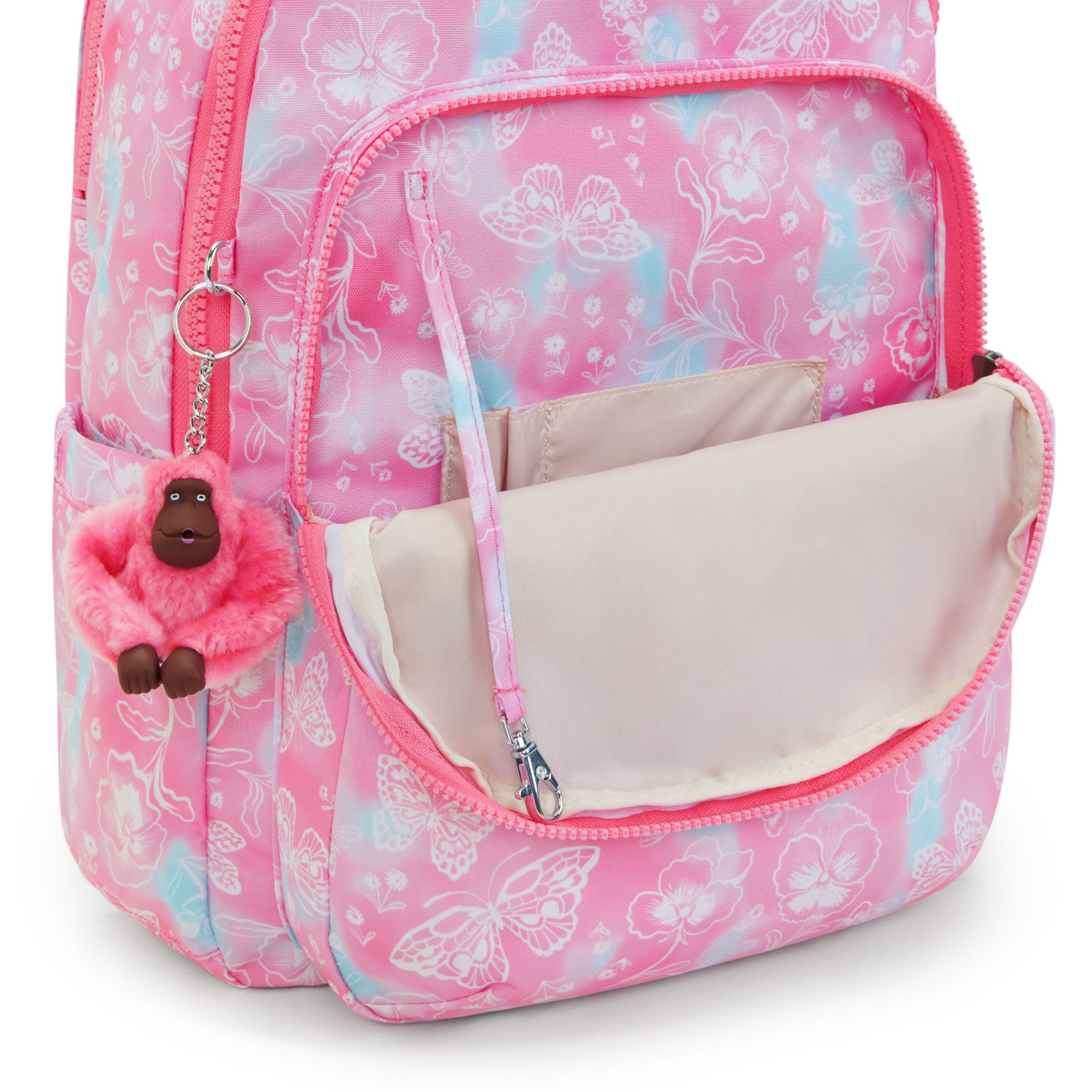 SEOUL LAP Grand sac à dos avec compartiment séparé pour ordinateur portable - Garden Clouds