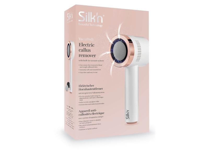 Silk'n Hornhautentferner VacuPedi Rose Gold Elektrisches Gerät zur Hornhautentfernung