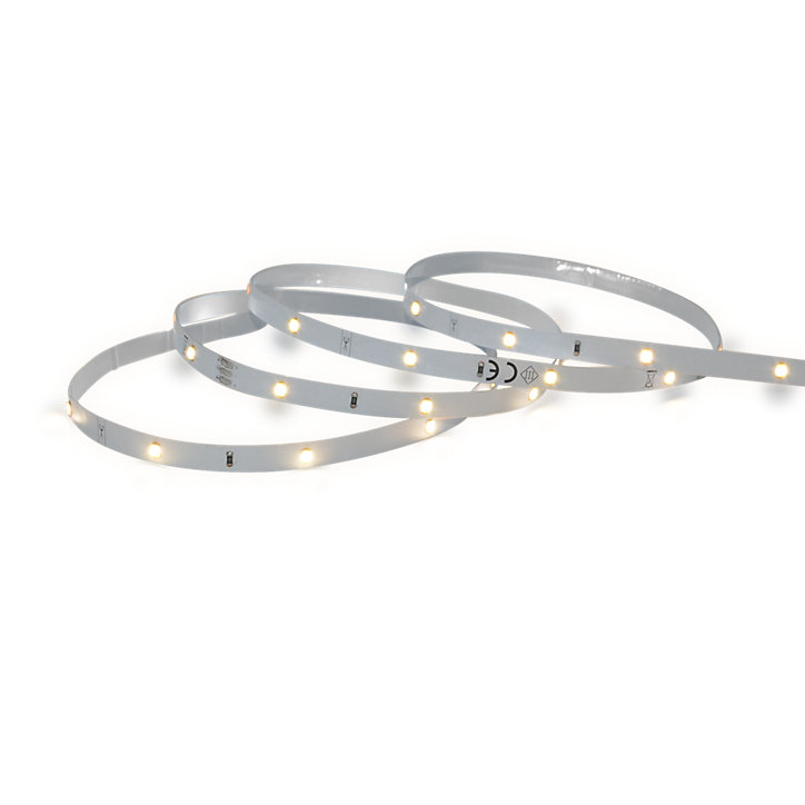 Ruban LED intégrée blanc neutre IP20 285lm 3.8W L.150xl.0,8xH.0,1cm blanc