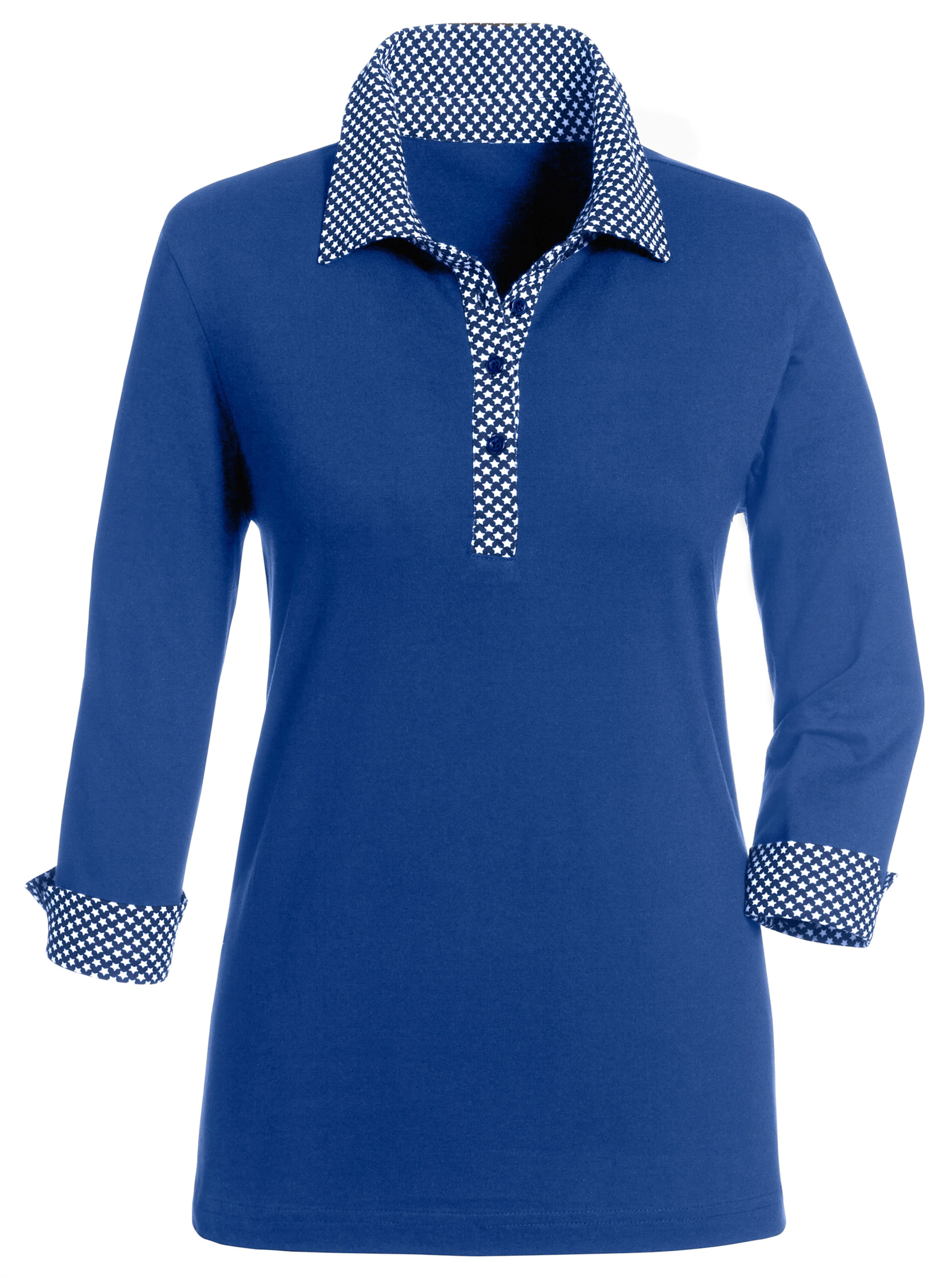 Poloshirt in royalblau