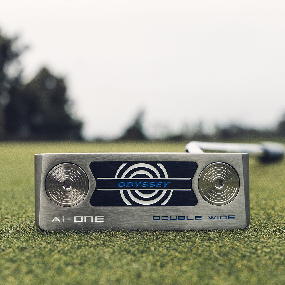 Ai-ONE Double Wide DB Silver Putter