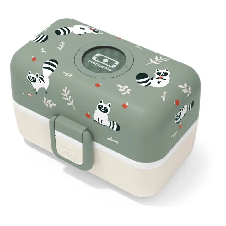 Monbento Bento enfant modulable 3 compartiments MB Tresor | Vert argile