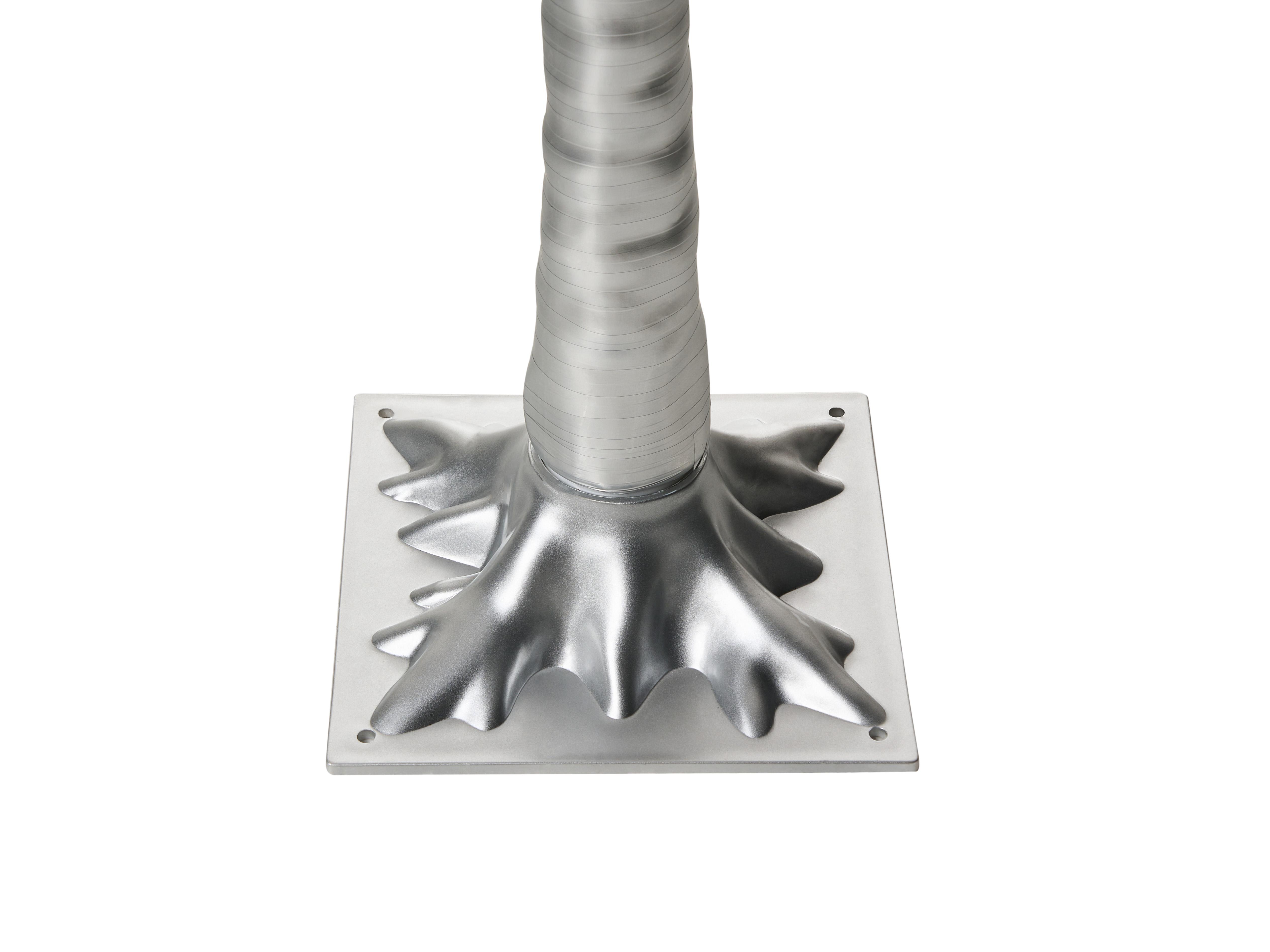Buitendecoratie LED NILLAKA Boom 145 cm Zilver
