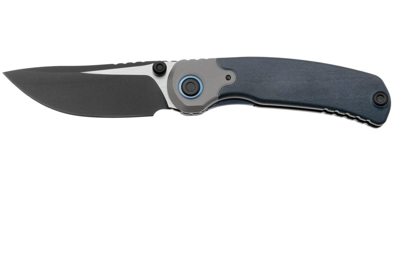 Kizer Pioneer Drop Point ZX-FK03A5 Two Tone S35VN, Richlite Titanium Bolster, zakmes