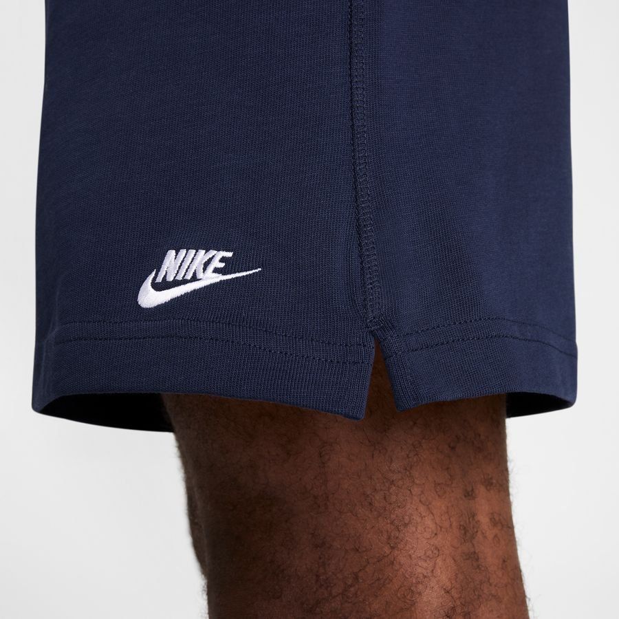 Nike Short Club - Bleu Foncé/Blanc
