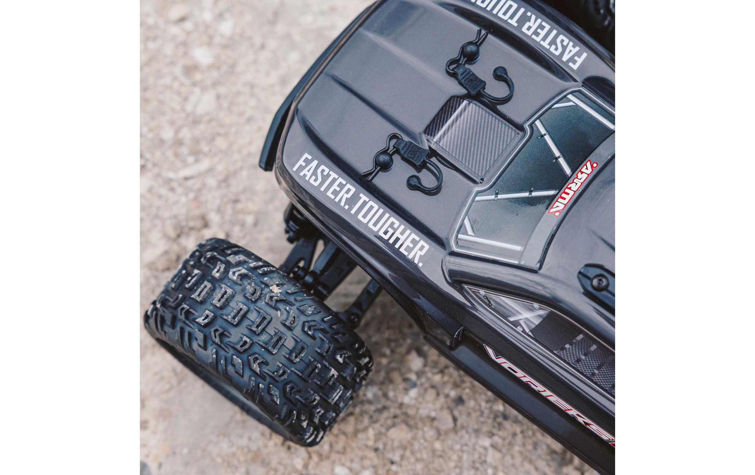 Stadium Truck Vorteks 4x2 Boost Mega, Schwarz RTR, 1:10<br>2WD Stadium Truck als RTR Komplettset