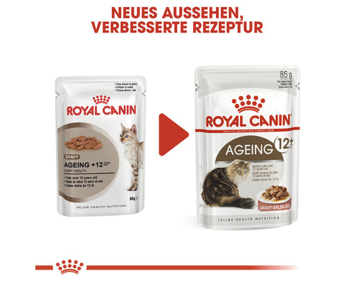 ROYAL CANIN FHN Ageing +12 natvoer voor katten, 85 g