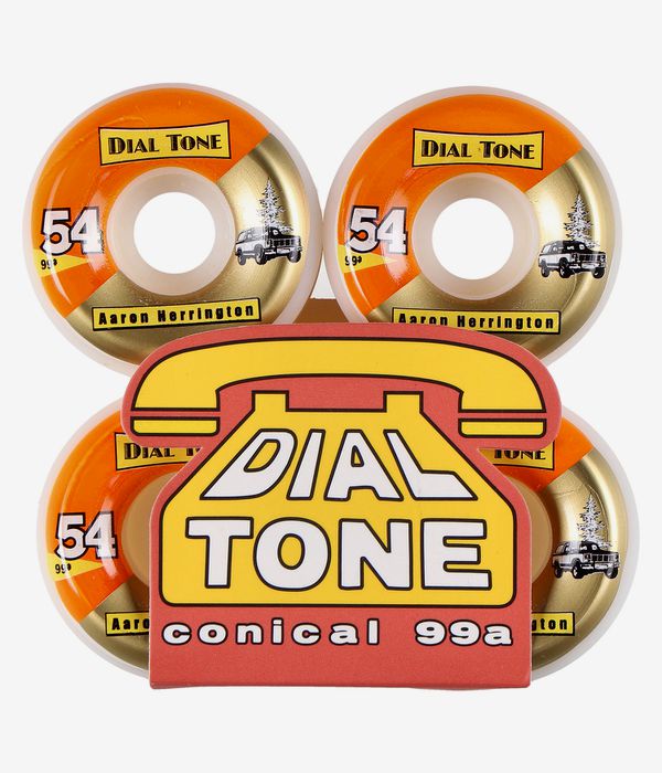 Dial Tone Herrington Good Times Conical Rollen (multi) 54mm 99A 4er Pack