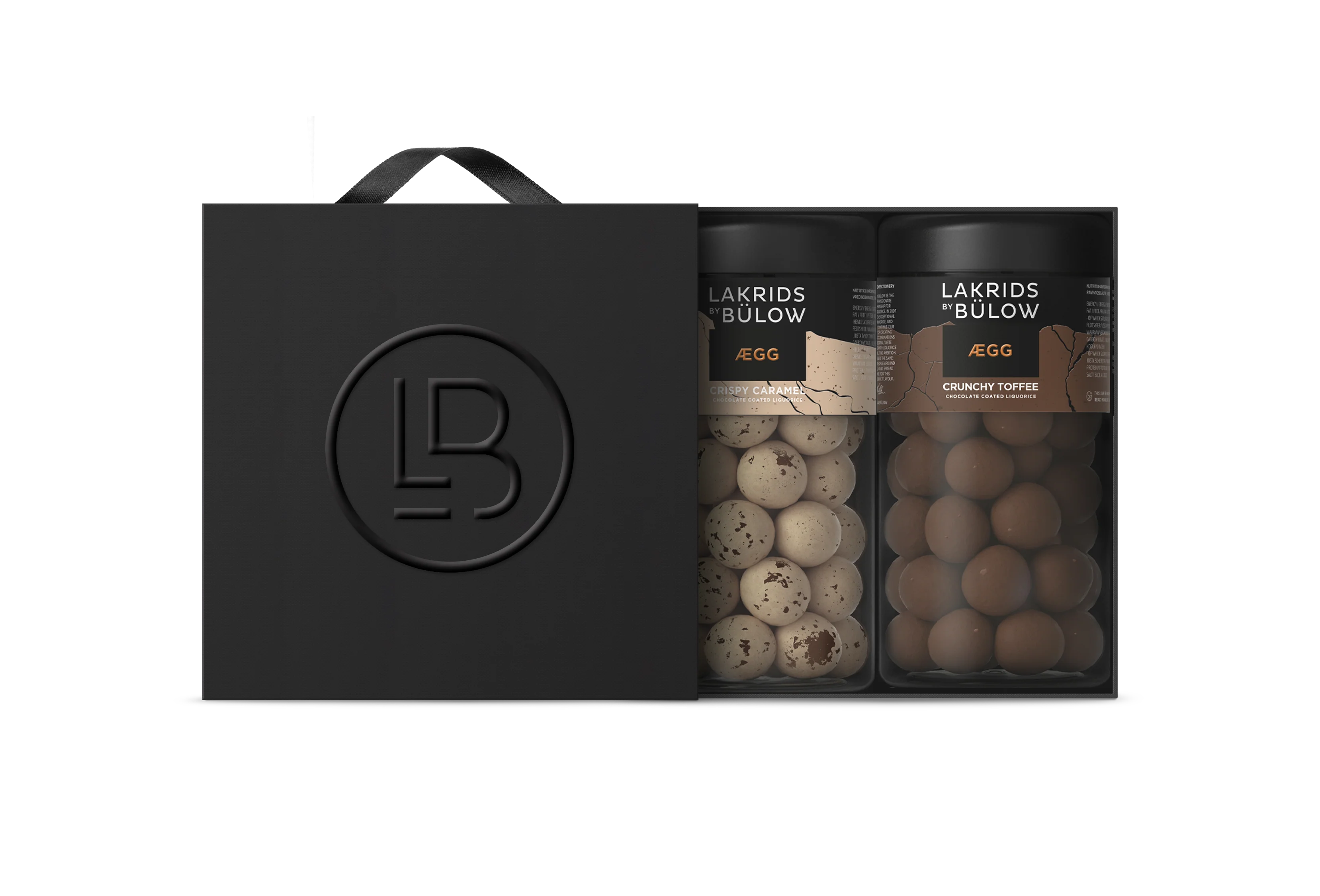 Lakrids by Bülow  Black Box, 2 x Regular - Crispy Caramel/Crunchy Toffee