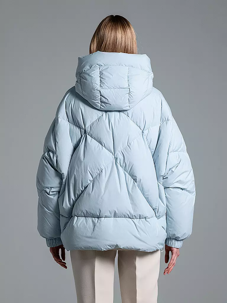 DUNO Daunenjacke PEGGIE hellblau