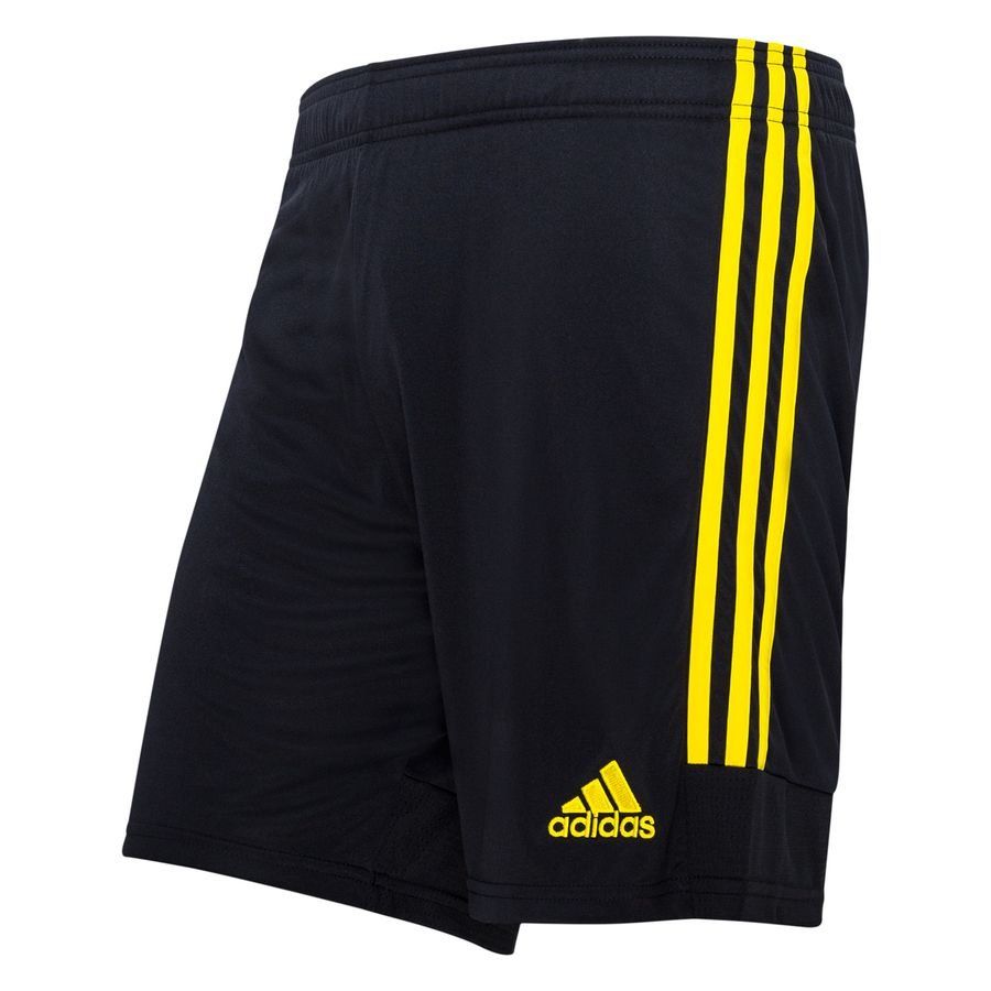 adidas Short d'Entraînement Tastigo 19 - Noir/Jaune