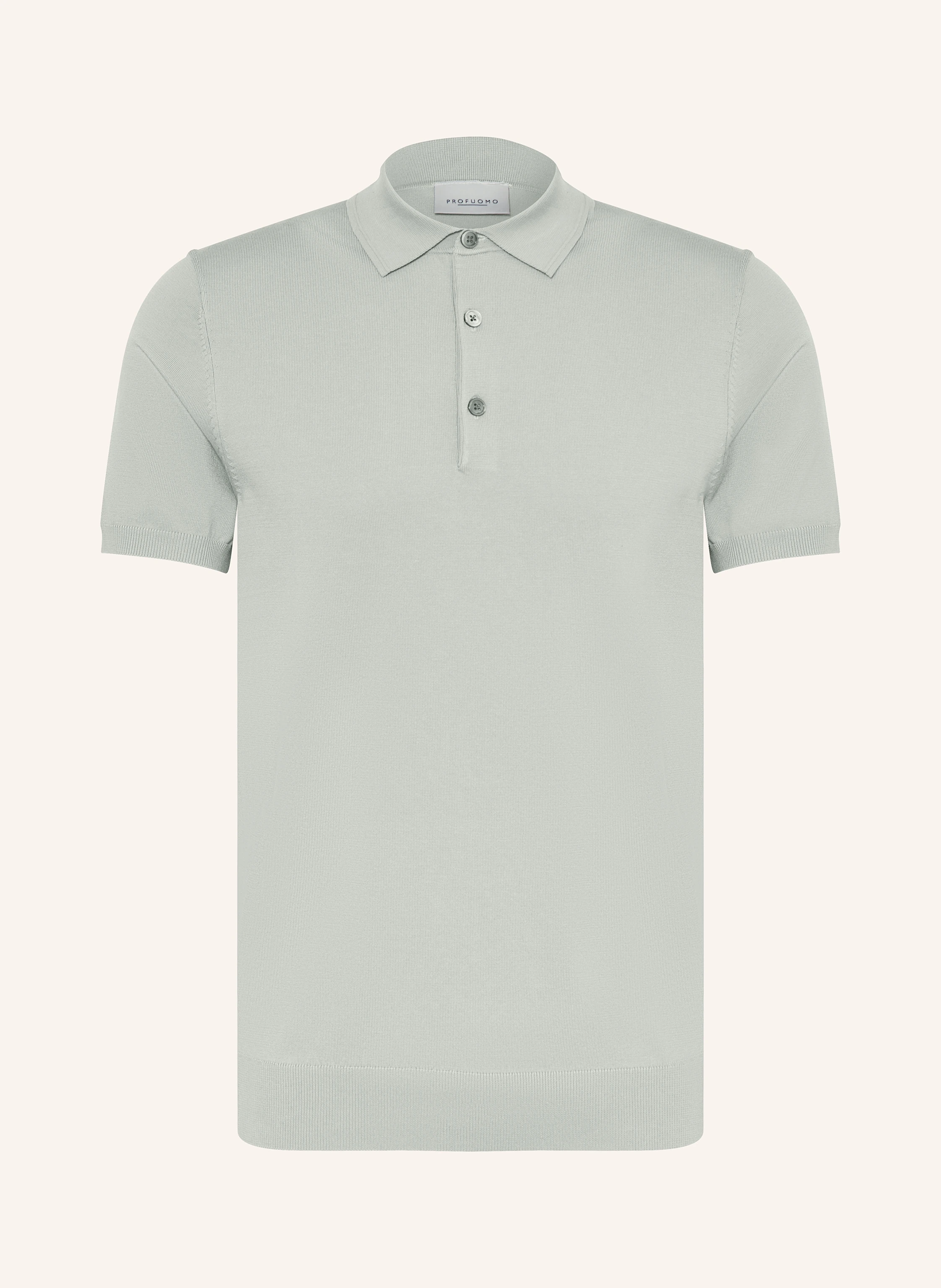 PROFUOMO Strick-Poloshirt