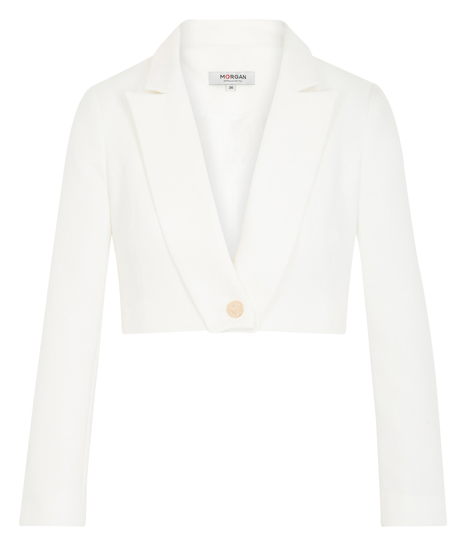 VESPA.F - Veste de tailleur courte| Blanc