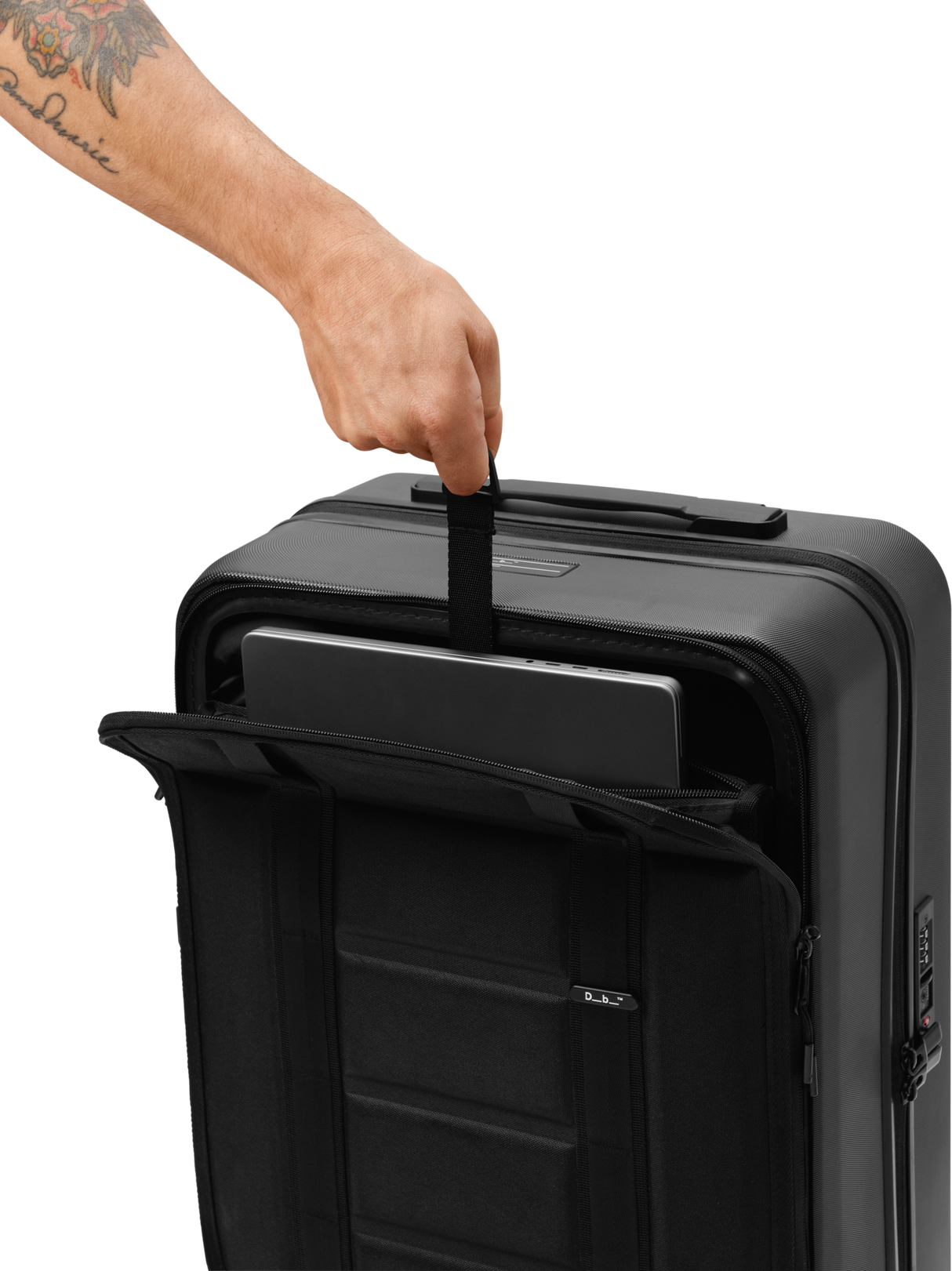 Db<br>Ramverk Front-access Carry-on 37L