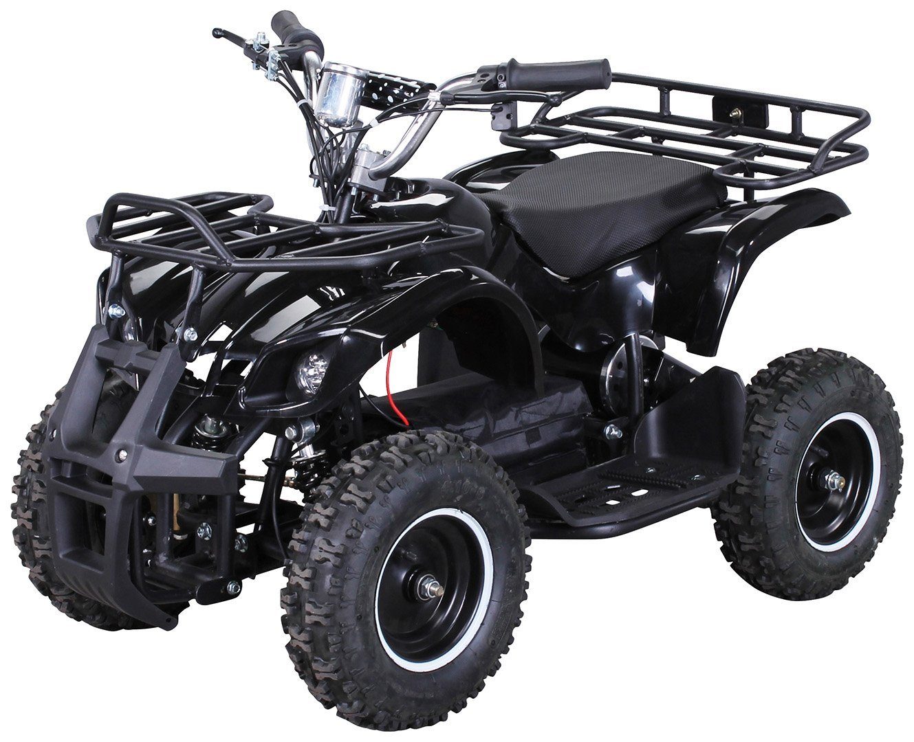 Quadriciclo elétrico infantil Actionbikes Motors Torino ATV 1000 W 36 V, capacidade de carga 50 kg (1 unidade), quadriciclo de bolso - toque de segurança - freio a disco perfurado - até 25 km/h