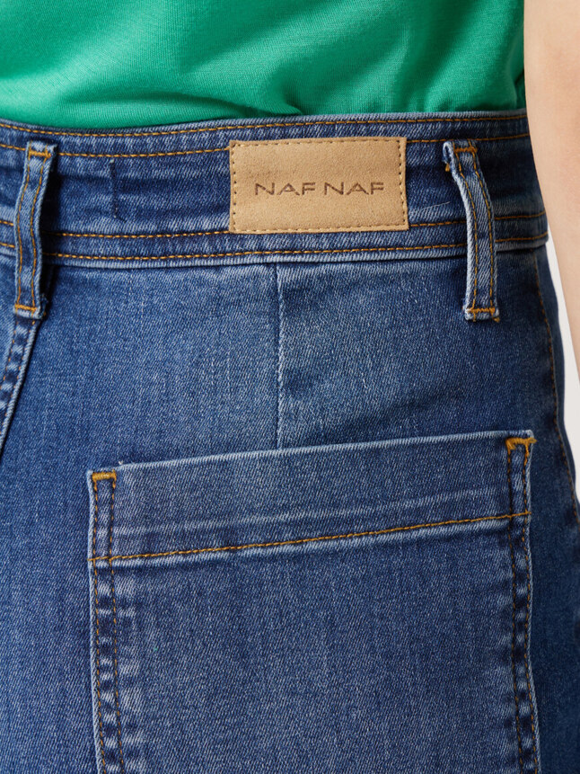 Jean cropped évasé