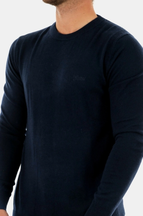 pull hiver guess jeans es patton cn bleu