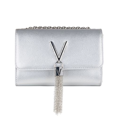 Valentino Divina Crossbody Taske, Argento