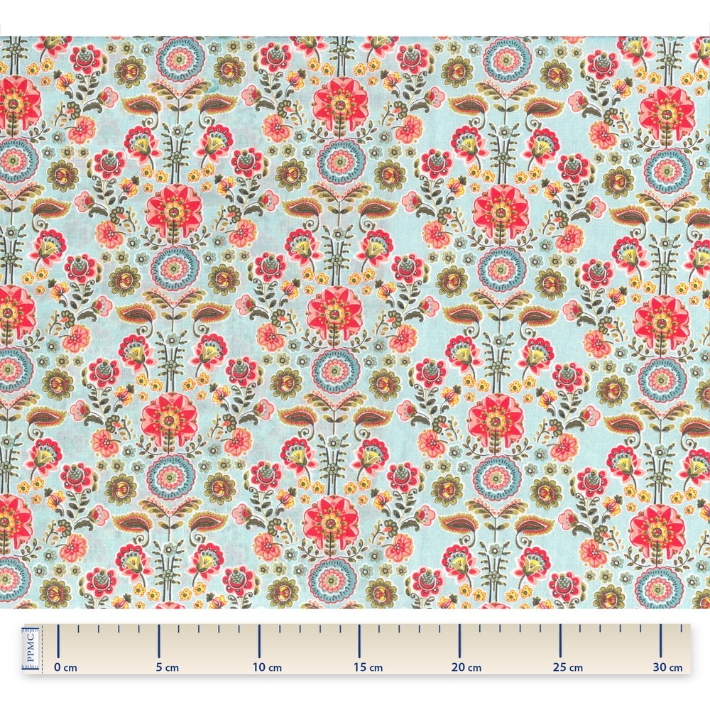 Coupon Tissu 50 Cm Corolle