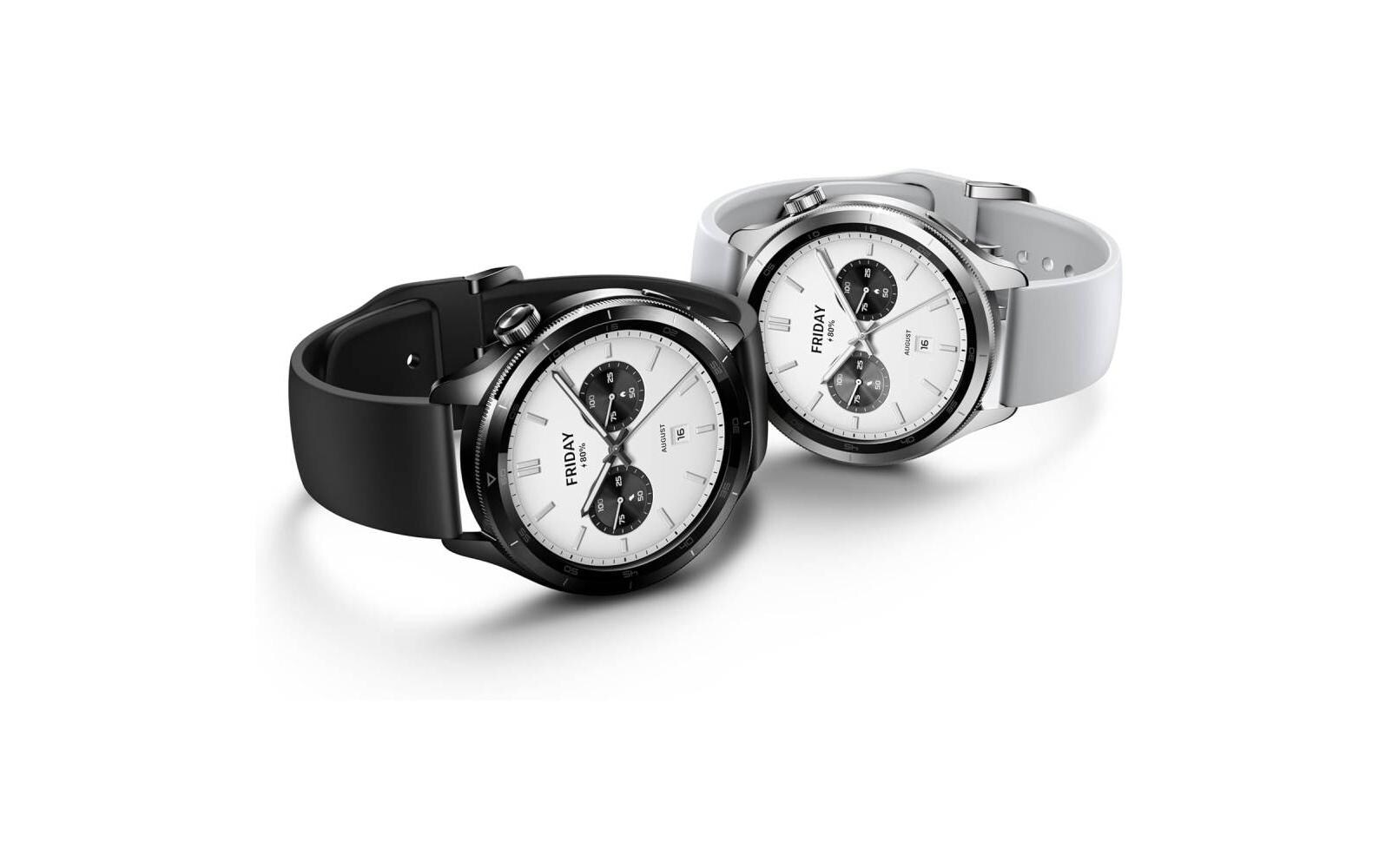 Smartwatch S4 Black<br>Smartwatch mit drehbarer Krone und AMOLED-Display