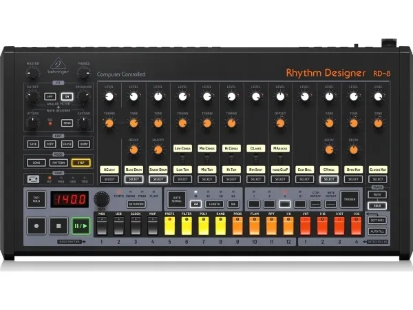 Behringer RD-8 MKII, 10 - 15000 Hz, DC, 15 W, 77 mm, 498 mm, 265 mm