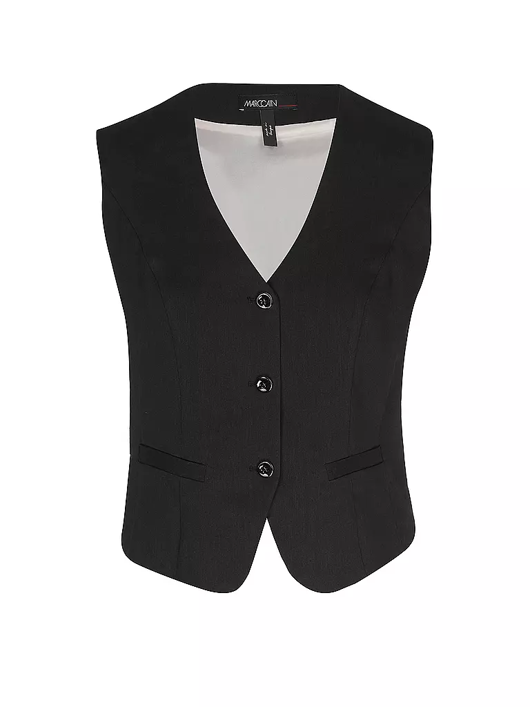 MARC CAIN Gilet schwarz