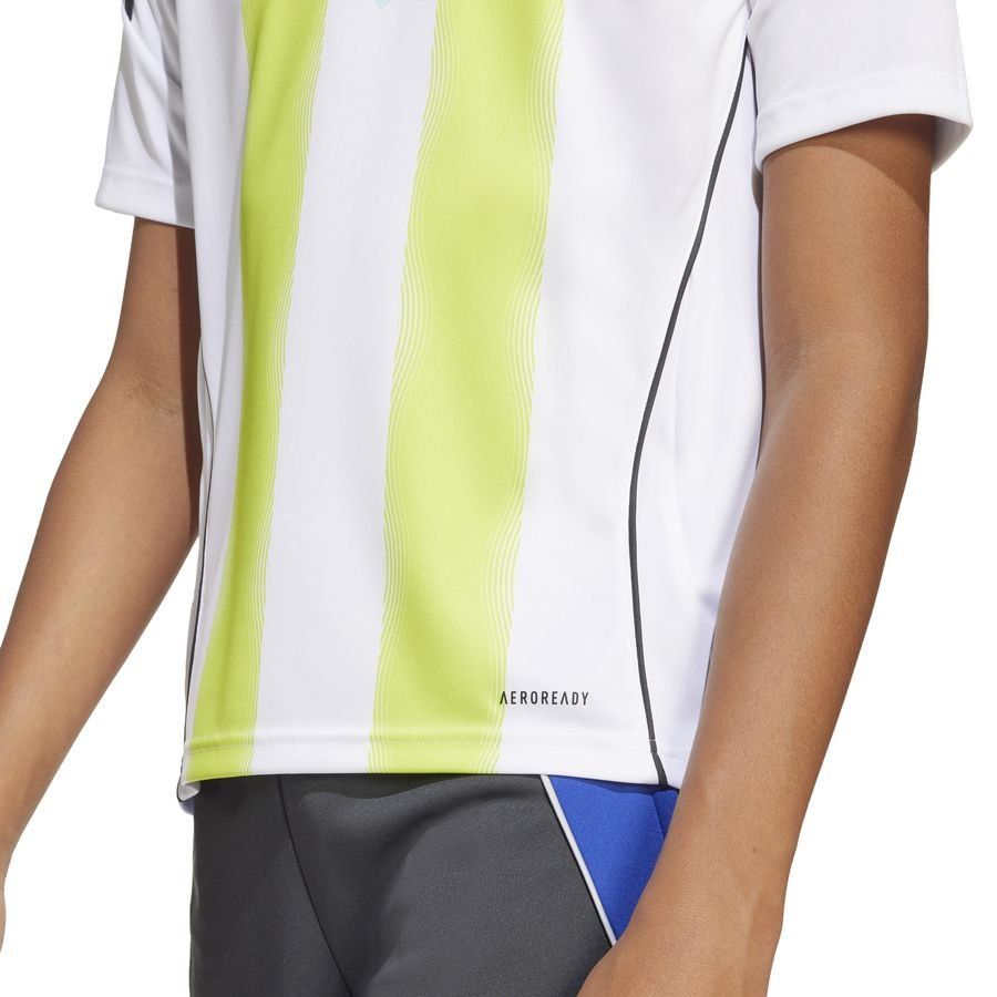 adidas T-shirt d'Entraînement Messi - Blanc/Jaune Enfant