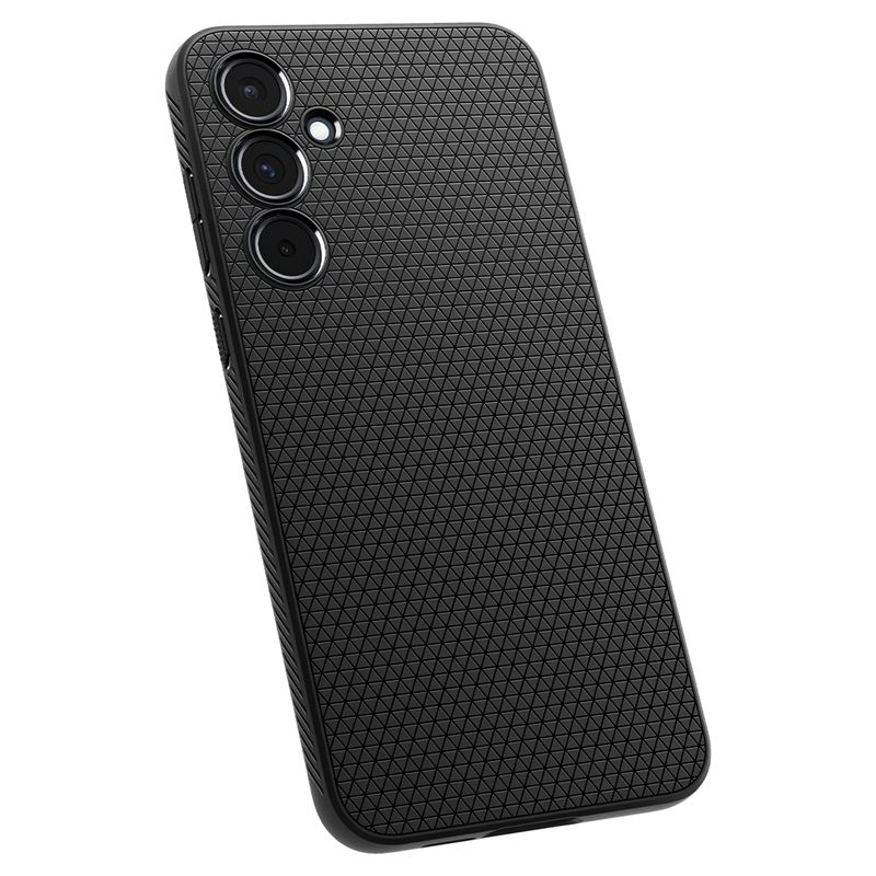 Samsung Galaxy A55 Liquid Air Case Gummi Hülle (ACS07526) - Schwarz