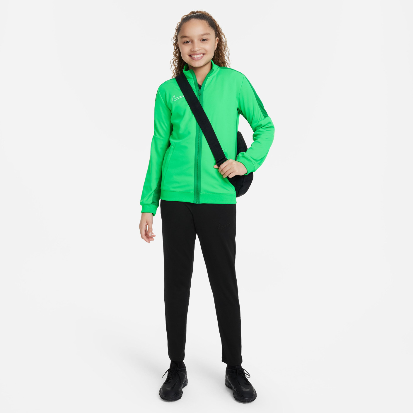 Nike Dri-FIT Academy 23 Trainingsjack Full-Zip Kids Groen Wit