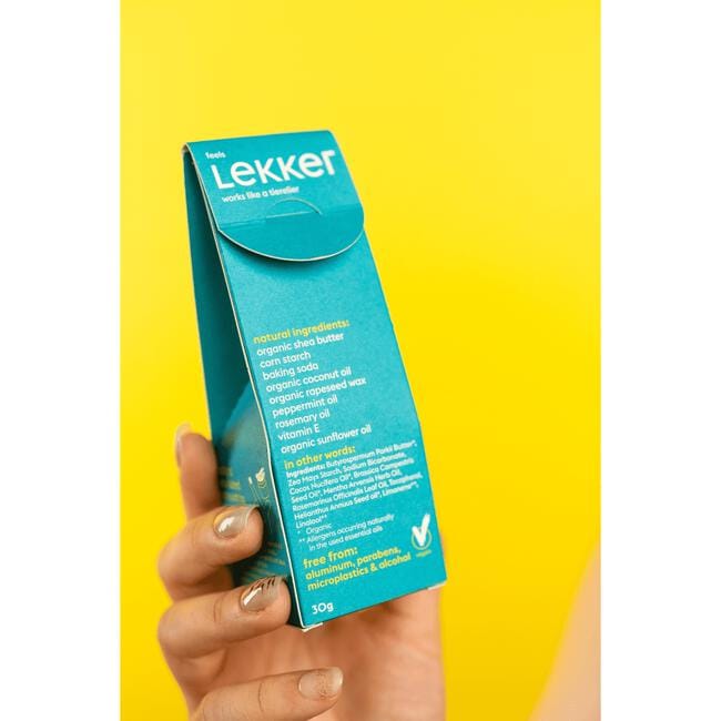 The Lekker Company Pepermunt & Rozemarijn Deodorant Crème 30 gram