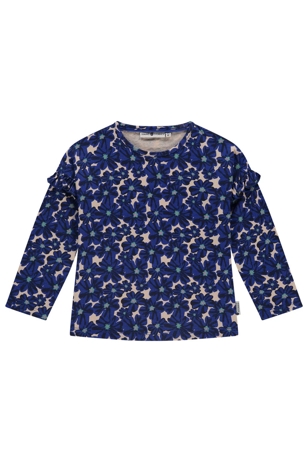 Stains&Stories longsleeve blauw