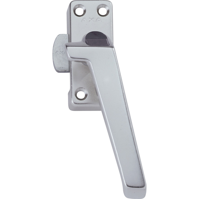AXA 3308 raamsluiting met drukknop Rechts aluminium