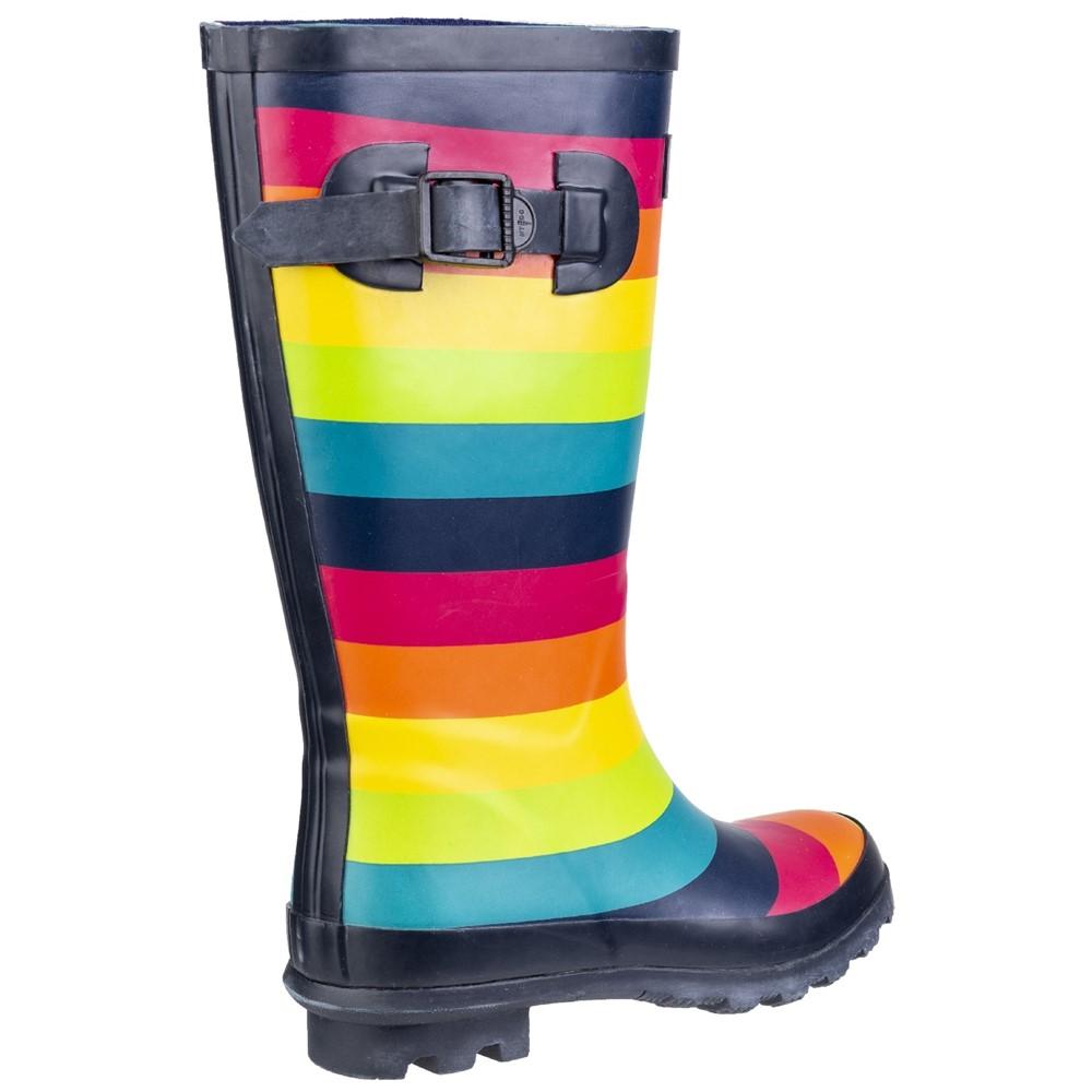 Botas De Agua Diseño Arco Iris Cotswold