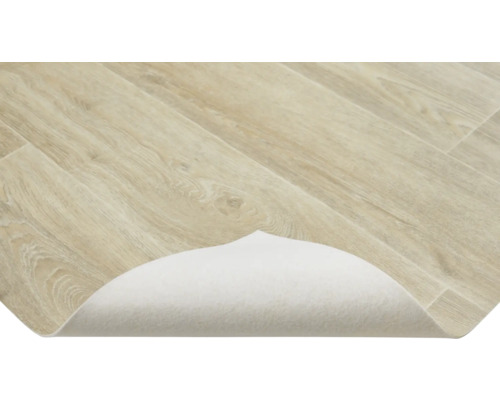 Reuze PVC vloer, houtplankenlook, beukenwit, FB509, 300 cm (per meter)