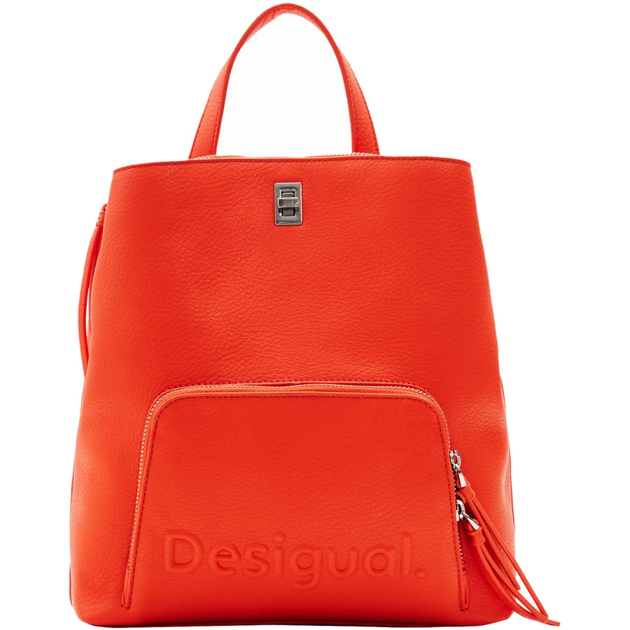 Desigual Half Logo 24 Sumy - Rucksack Mini 29.5 cm orange