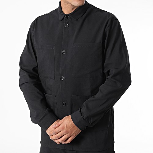 Ensemble Surchemise Et Pantalon Cargo ES-002 Noir
