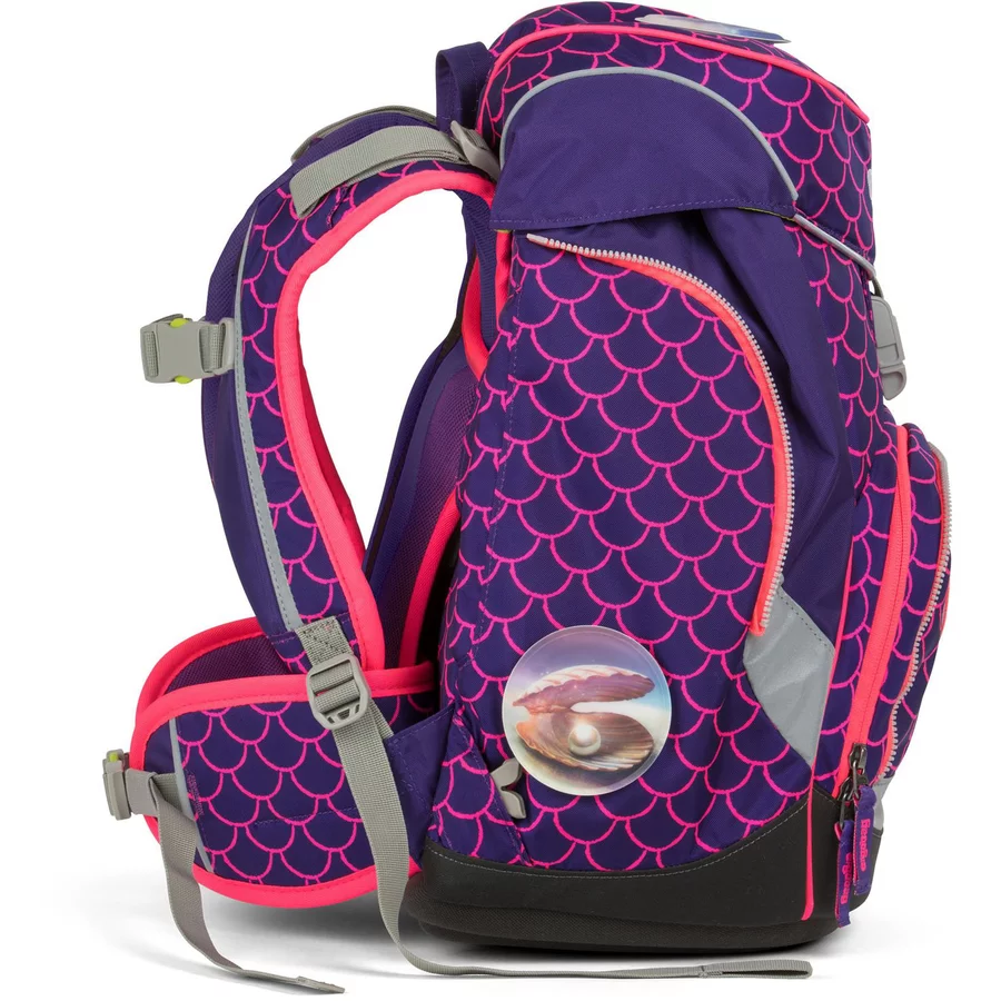 Ergobag Pack LUMI - Schulrucksack Set 6tlg. Bärmuda Viereck (2021)