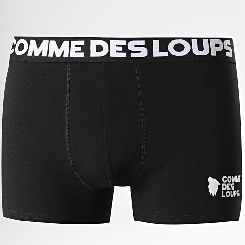 Lot De 3 Boxers Classic Noir Blanc Rose
