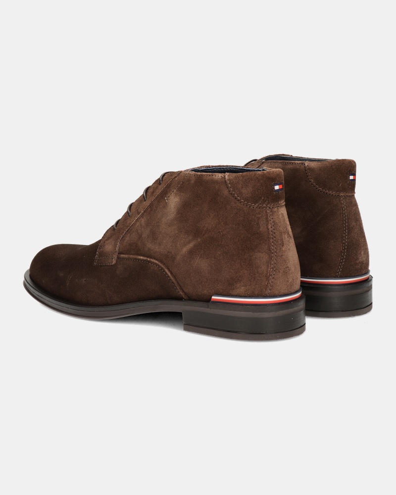 Tommy Hilfiger Sport Core RWB Hoge nette schoenen  - bruin