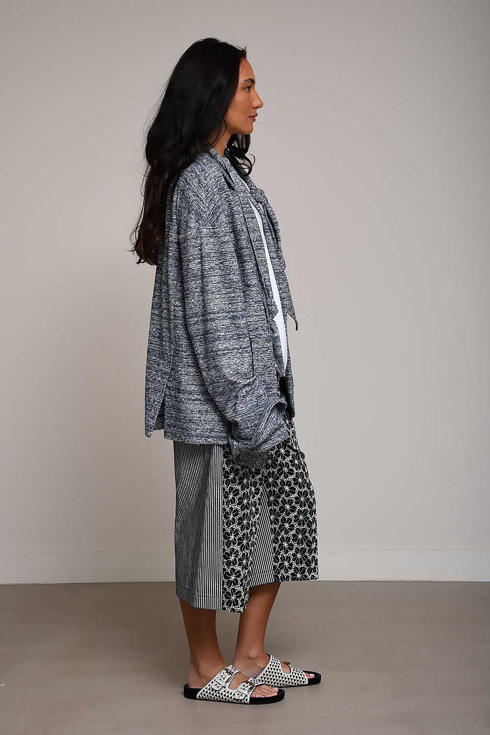 Camille melange blazer