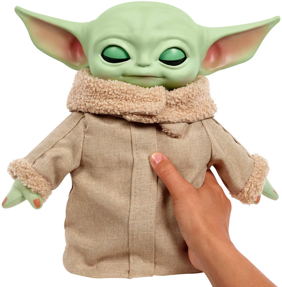 STAR WARS - THE MANDALORIAN - PELUCHE ANIMEE BEBE GROGU