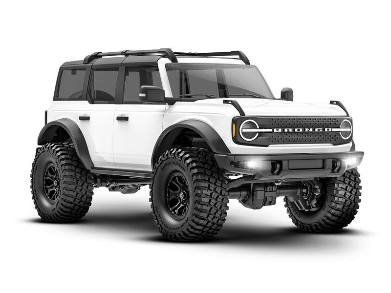 Traxxas Scale Crawler TRX-4M Ford Bronco 21 Weiss, RTR, 1:1 TRX-4 Performance im Mini-Format