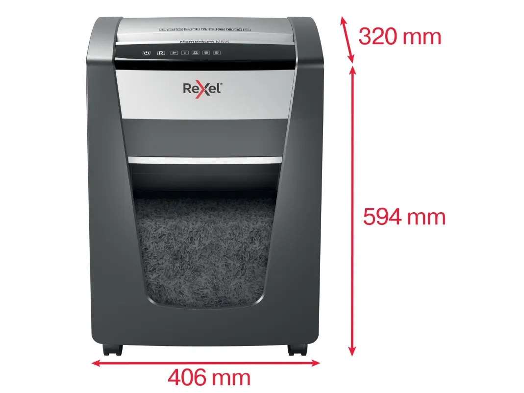 Makulator Rexel Momentum M515 mikromakulering 2x15mm (P-5)