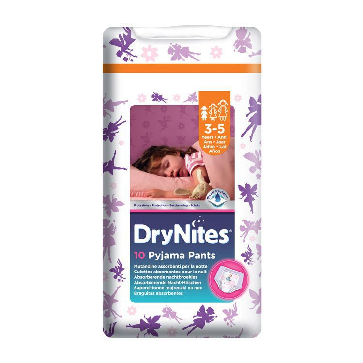 Huggies DryNites Girl 3-5 jaar 10 stuks